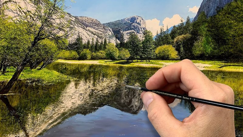 Невероятные пейзажи британского гиперреалиста Майкла Смита - свежие новости на Toplenta