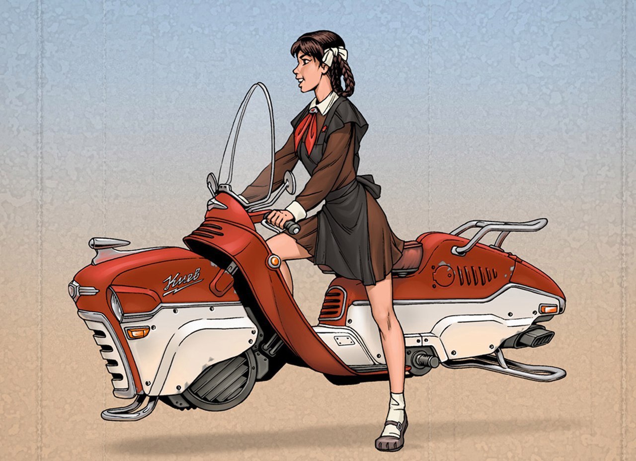 Советский дизельпанк: рисунки талантливого комикс-художника Алексея Липатова - свежие новости на Toplenta по теме Художник