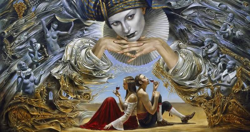 Невероятные истории в работах сюрреалиста Михаила Хохлачева - похожая новость на Toplenta