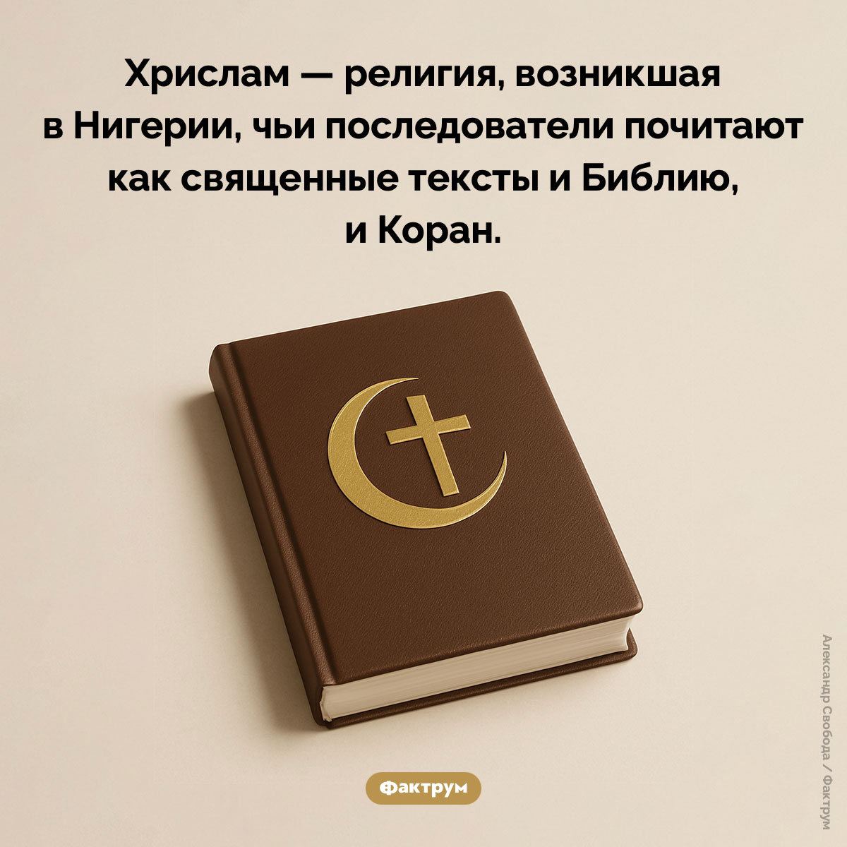 Хрислам - свежие новости на Toplenta по теме Факт