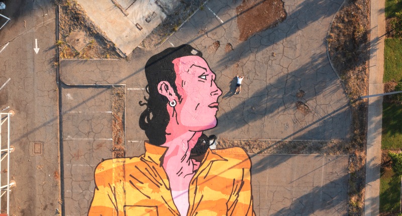 Гигантские фрески на земле австралийца Китта Беннета - свежие новости на Toplenta