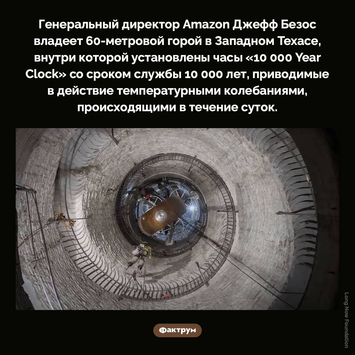 10000-летние часы Джеффа Безоса - свежие новости на Toplenta