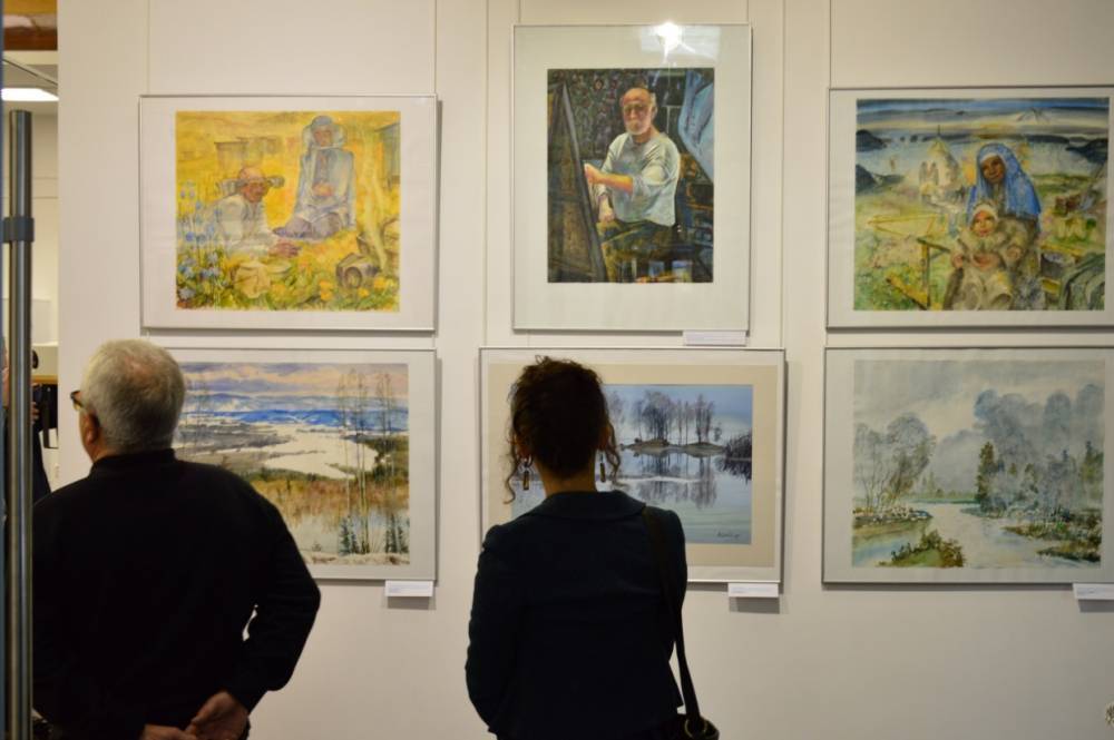 Картины художников из Китая и Белоруссии представили на фестивале акварели в Кургане - свежие новости на Toplenta по теме союз художников