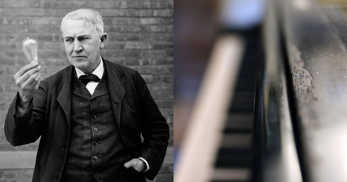 Зачем Томас Эдисон кусал рояль - свежие новости на Toplenta по теме Инструмент