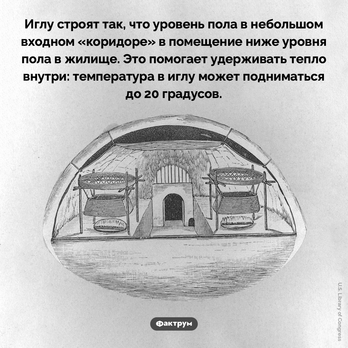 Внутри иглу по-настоящему тепло - свежие новости на Toplenta по теме Факты в картинках