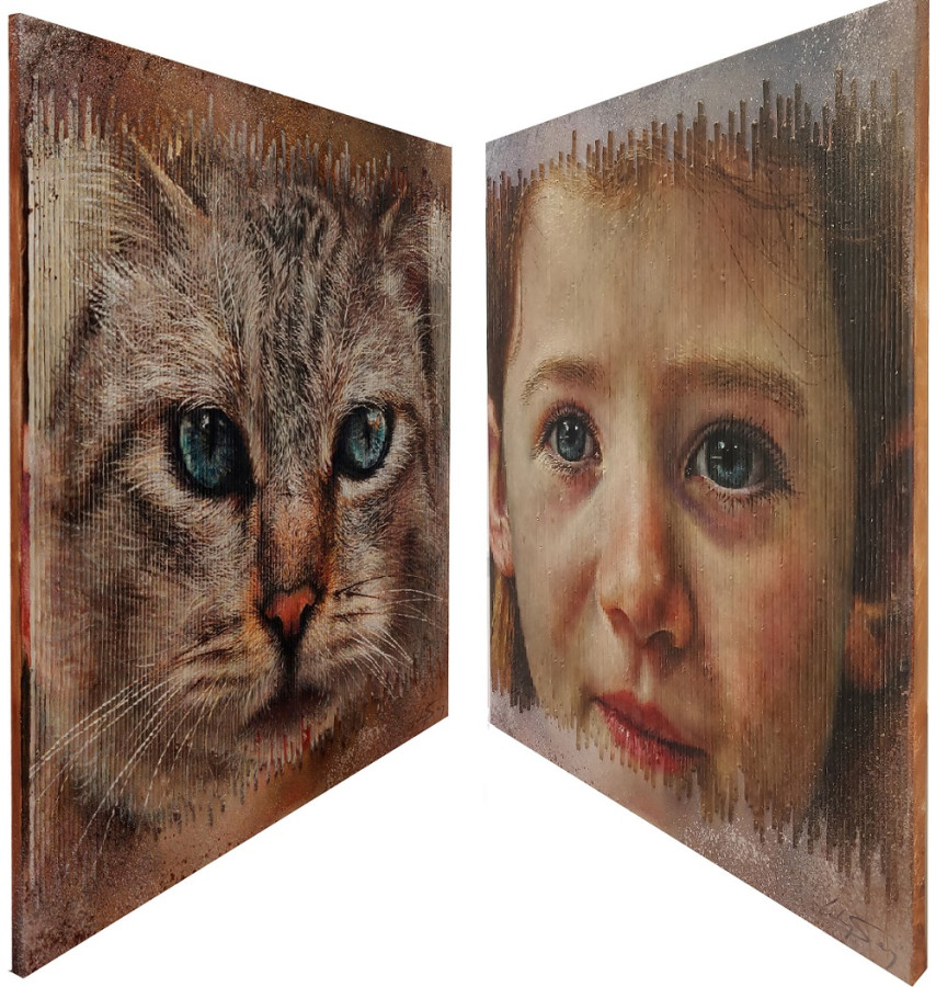 Это не ИИ -два разных портрета на одной картине - свежие новости на Toplenta