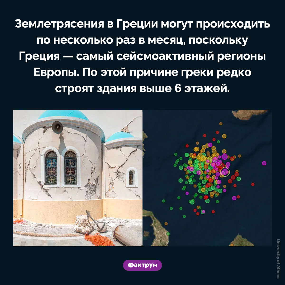 В Греции не строят высокие здания из-за частых землетрясений - похожая новость на Toplenta