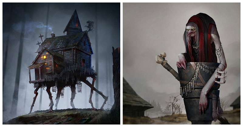 «У Лукоморья дуб спилили»: мрачный фэнтези-арт - свежие новости на Toplenta по теме Художник