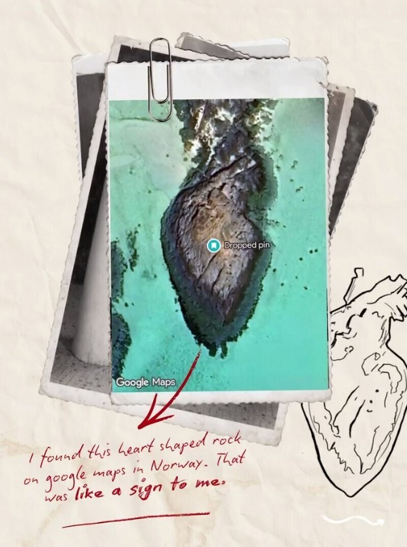 Художник создал картину из песка на норвежском побережье, воспевая любовь в рисунке «Held - свежие новости на Toplenta по теме rg