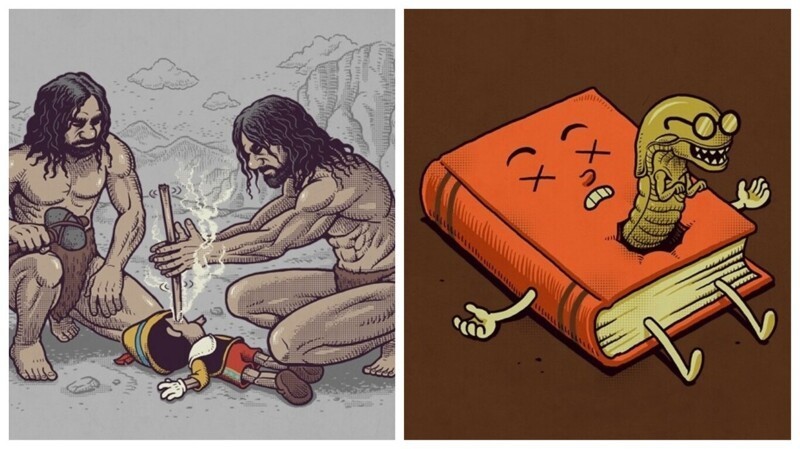 40 веселых картинок с налетом черного юмора - свежие новости на Toplenta по теме Черный