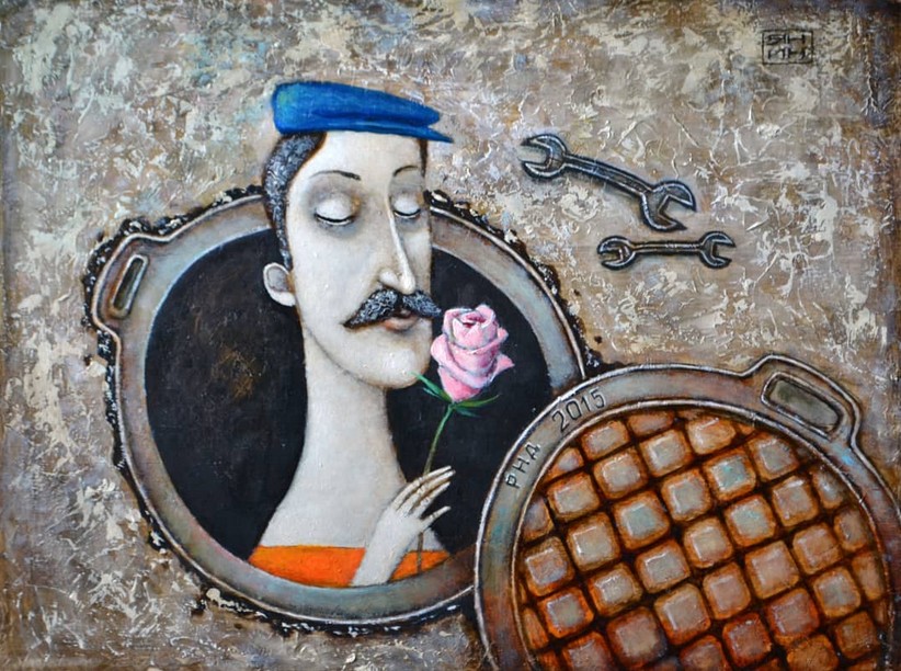 Дела житейские на смешных и добрых картинах Александра Янина - похожая новость на Toplenta