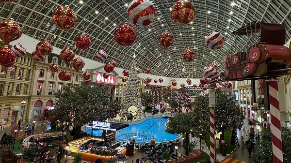 Остров Мечты» украсили к Новому году: гостей ждут ёлки и инсталляции - свежие новости на Toplenta по теме досуг