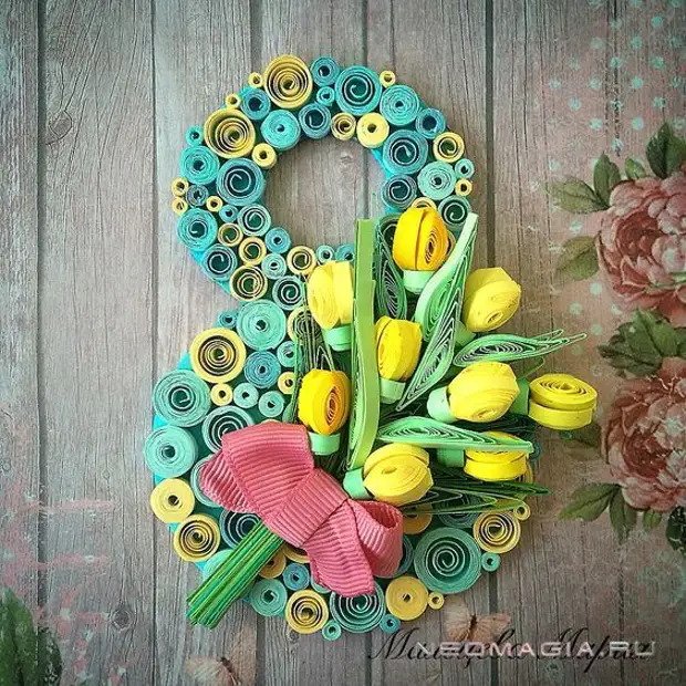 ВОСЬМОЕ МАРТА: КВИЛЛИНГ НАДЕЖДЫ И ЛЮБВИ. - свежие новости на Toplenta