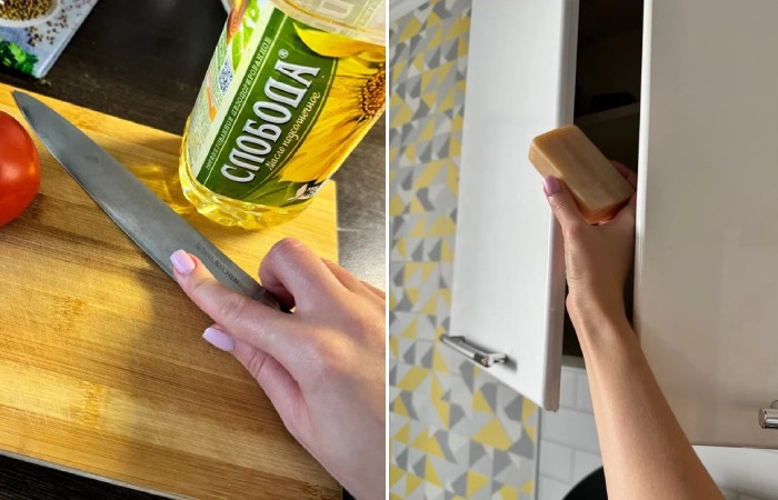 Зачем нож смазывать маслом, а шкафы натирать хозяйственным мылом: бытовые хитрости на каждый день - свежие новости на Toplenta по теме хаки