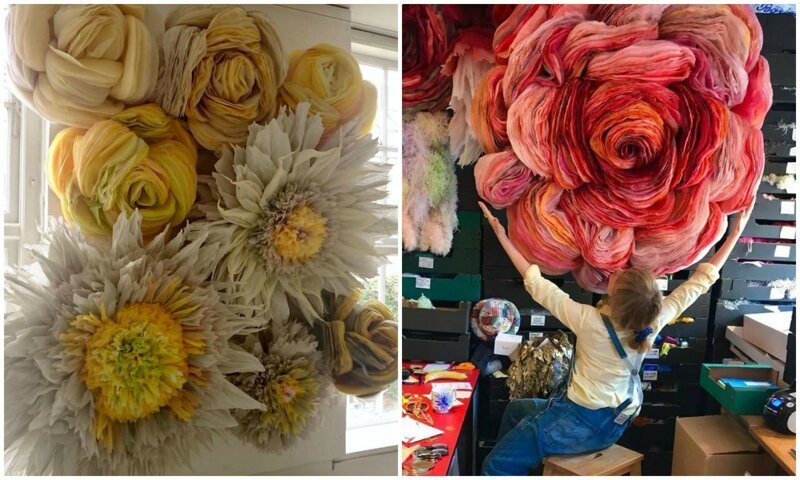 «Каждому из нас необходима красота»: зачем эта женщина создает огромные цветы - свежие новости на Toplenta по теме r