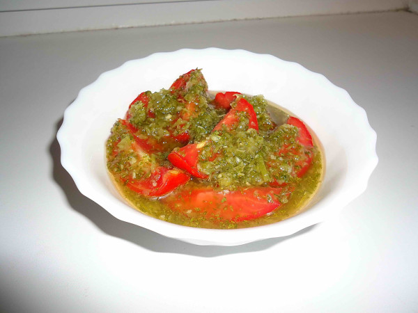 Закуска из помидоров. - похожая новость на Toplenta