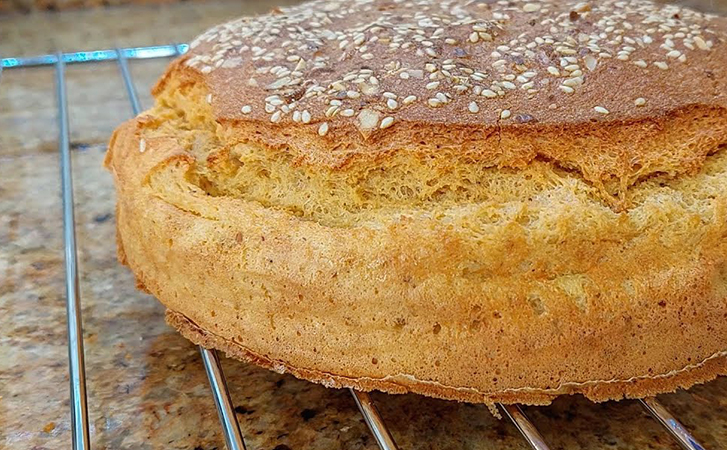 Пышный и полезный хлеб без муки и глютена. В основе крупа из чечевицы - свежие новости на Toplenta по теме rg