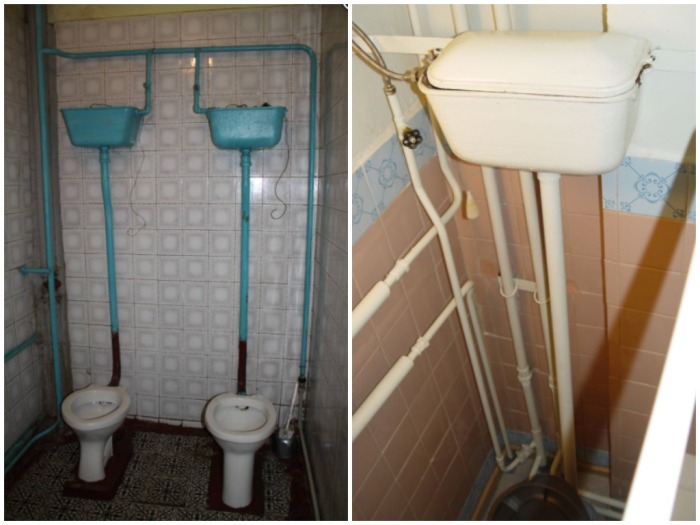 Зачем в советских санузлах чугунный бачок вешали высоко под потолок - свежие новости на Toplenta по теме кт