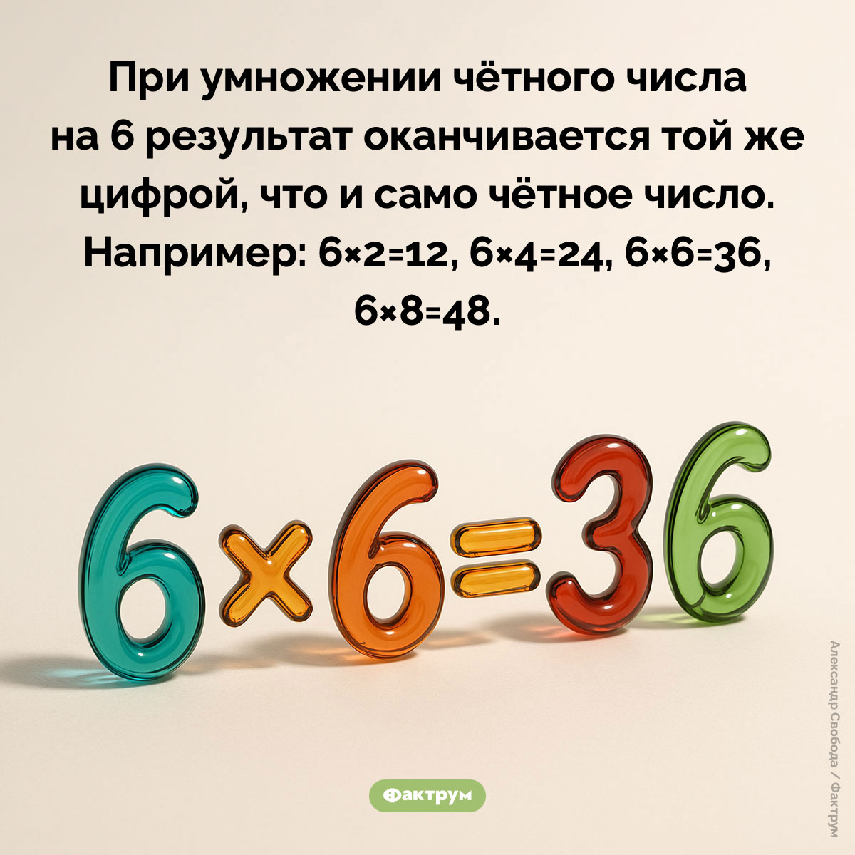 Умножение чётных на 6 - свежие новости на Toplenta по теме Наук