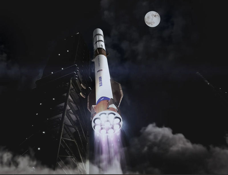 У Джеффа Безоса появится своя лунная ракета — лучше и дешевле варианта NASA для Artemis - похожая новость на Toplenta