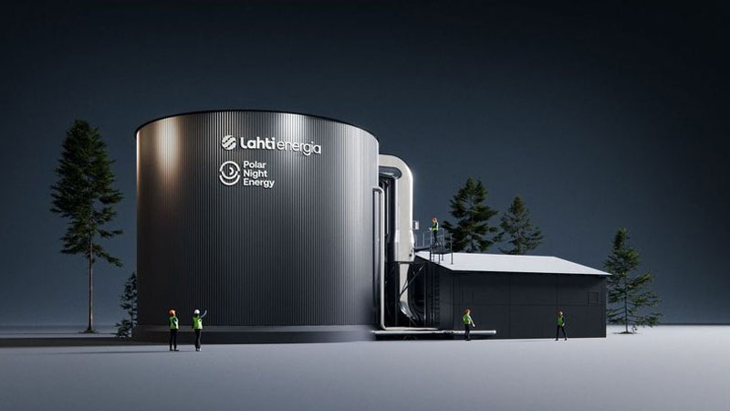 В Финляндии построят гигантский тепловой аккумулятор из песка рекордного объёма - похожая новость на Toplenta