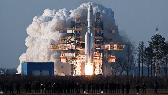 Ракету-носитель «Ангара-1.2» запустили Космические войска России - похожая новость на Toplenta