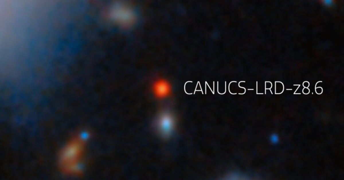 «Джеймс Уэбб» отыскал новую рекордно далекую активную галактику - свежие новости на Toplenta по теме Черную