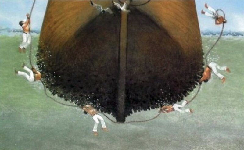 Килевание — самое страшное наказание моряков далекого прошлого - свежие новости на Toplenta по теме Военное