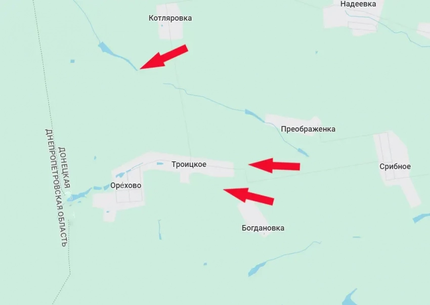 Противник цепляется за Троицкое и Орехово, чтобы помешать нашим войскам пересечь границу Днепропетровской области - свежие новости на Toplenta по теме э