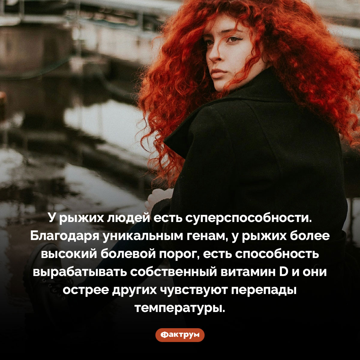У рыжих людей есть суперспособности - свежие новости на Toplenta по теме Факты в картинках
