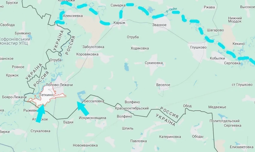 ВСУ в Курской области ставят задачу взять Глушковский район южнее реки Сейм, однако в этот раз «подкрасться незаметно» не вышло - актуальные новости по теме Эксклюзив на Toplenta