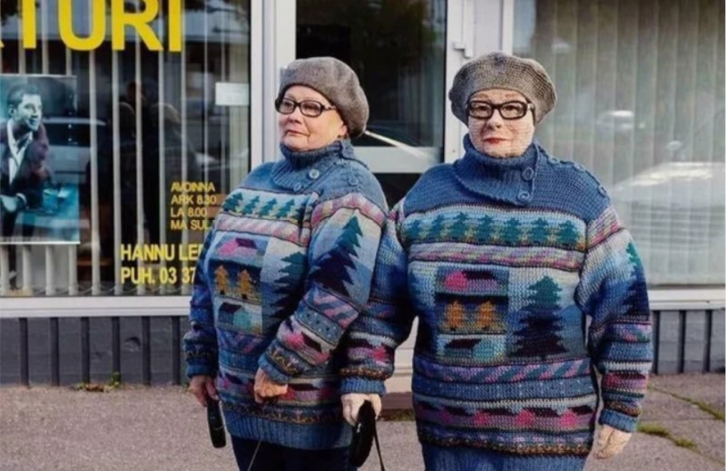 «Золотые руки»: финская художница вяжет людей и даже целые комнаты - свежие новости на Toplenta
