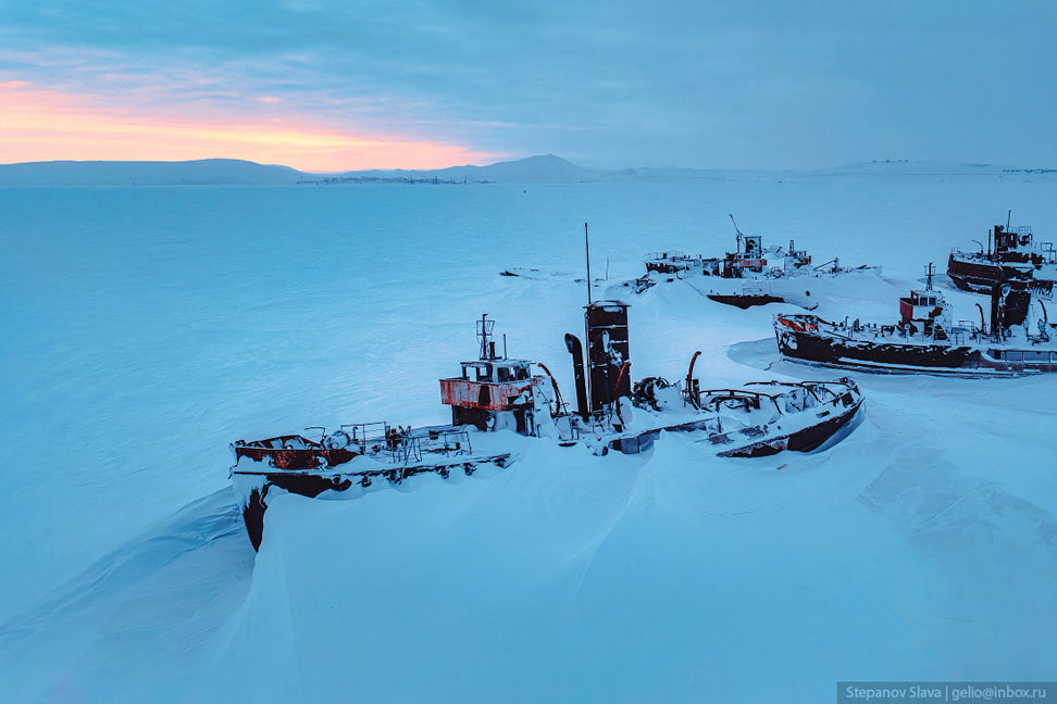 Одно из самых северных «кладбищ» кораблей в мире - свежие новости на Toplenta
