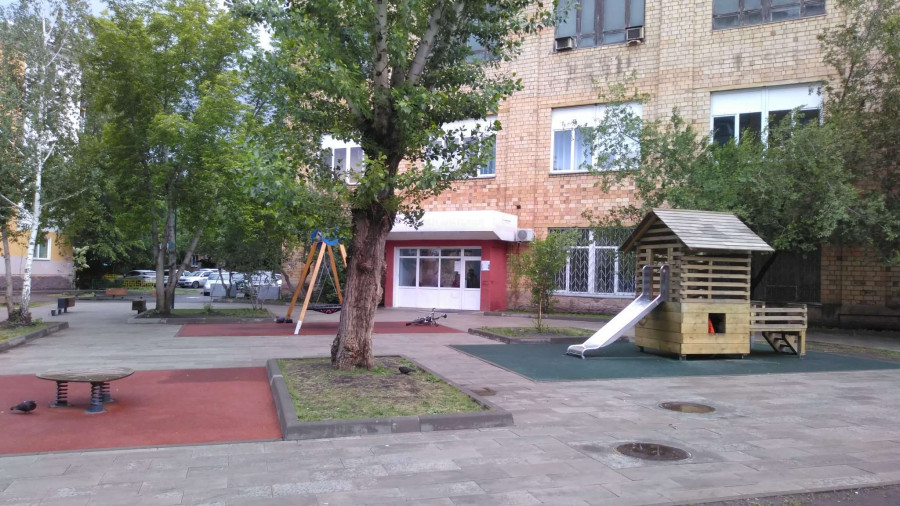 Детская площадка в Красноярском дворе - свежие новости на Toplenta по теме Обит