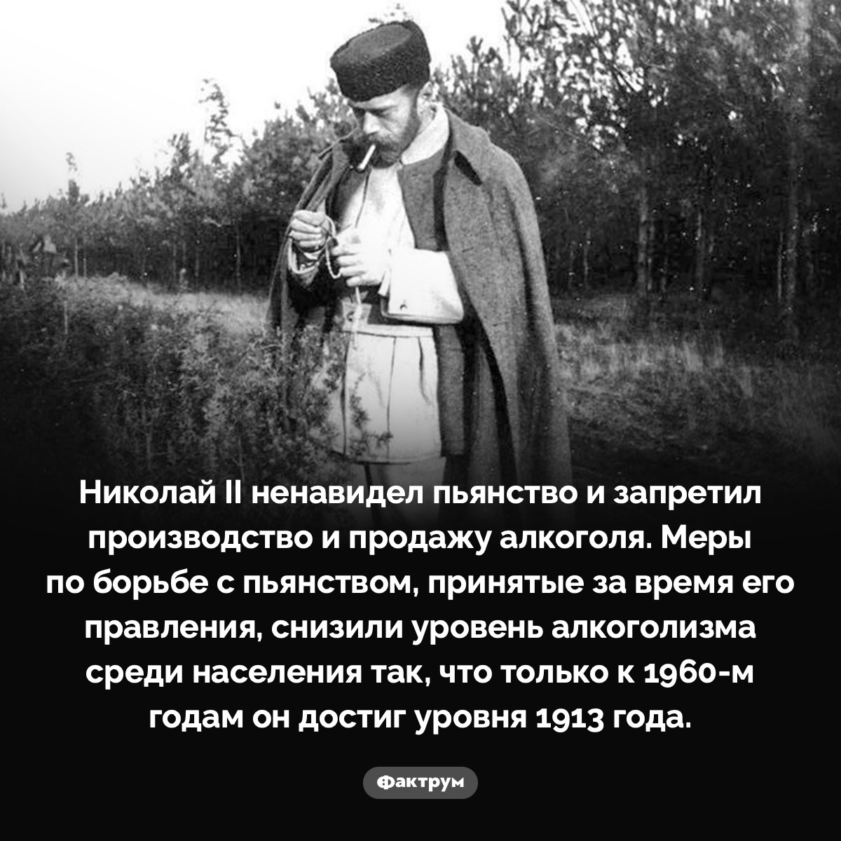 Николай II очень эффективно боролся с пьянством - свежие новости на Toplenta по теме Николай ii