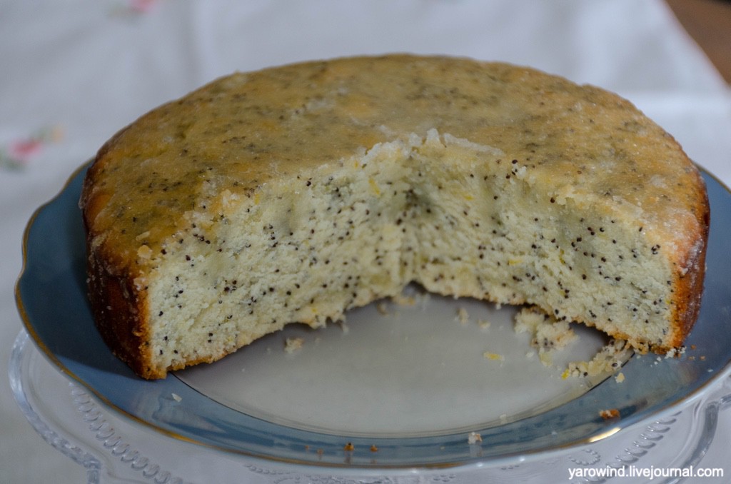 Лимонно-миндальный кекс - свежие новости на Toplenta