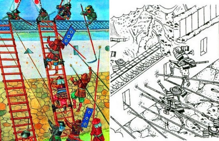 Для чего японские воины во время осад вколачивали в стены замков копья - свежие новости на Toplenta по теме Рафаэль социальный