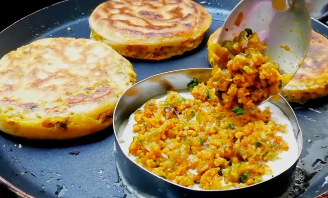 Смешиваем 250 грамм фарша с тестом жарим прямо в форме - свежие новости на Toplenta по теме интересные идеи