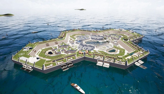 Амбициозный плавучий остров, в котором обещают безналоговый рай и квартиры по дешевке - свежие новости на Toplenta