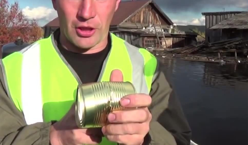 Как открыть консервы без ножа - похожая новость на Toplenta