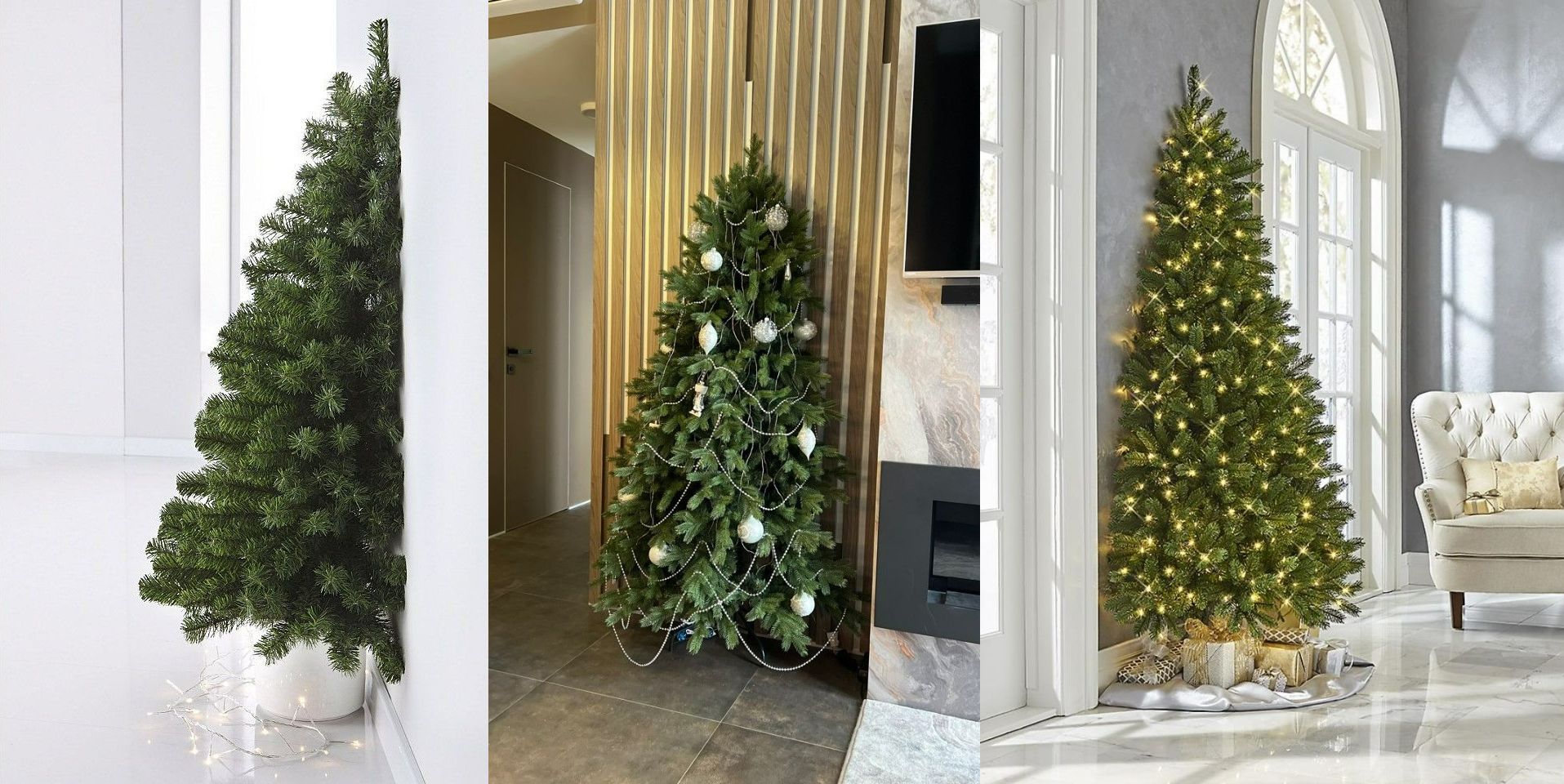 Плоские ёлки: практичность или новый тренд для небольших помещений? - похожая новость на Toplenta