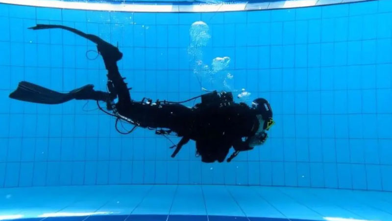 Китайцы создали первый в мире экзоскелет для дайверов, который помогает «шевелить ластами» - свежие новости на Toplenta по теме Промышленная робототехника