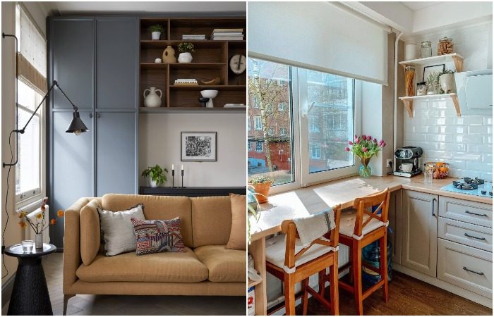 Как грамотно обустроить квартиру, если её площадь не больше 30 кв.м. - похожая новость на Toplenta