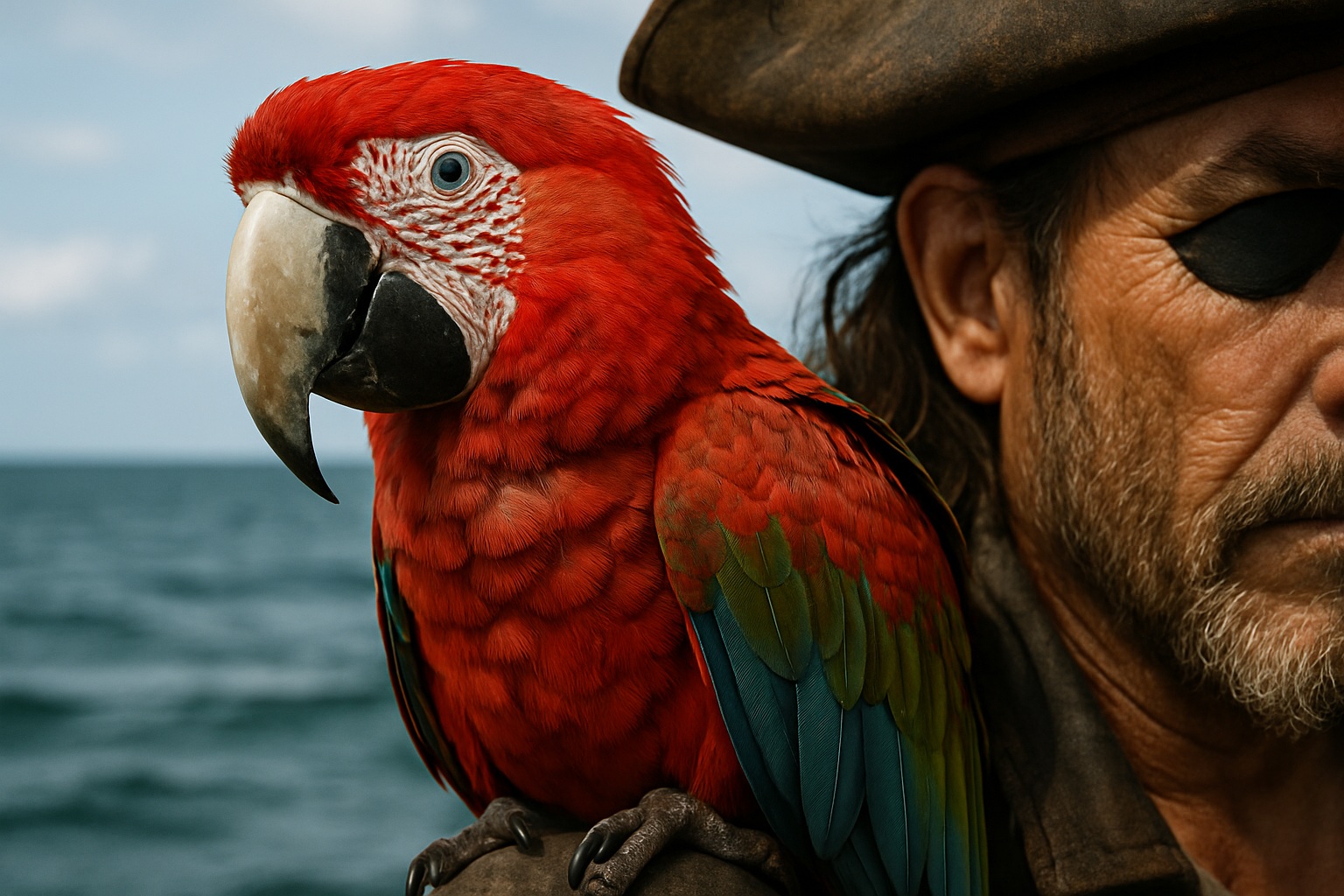 Почему пиратов изображают одноглазыми и с деревянной ногой? - похожая новость на Toplenta