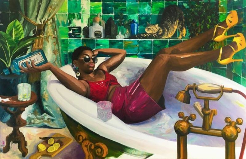 Райский остров Реюньон и его жители на картинах Орели Квентен - свежие новости на Toplenta по теме тропики