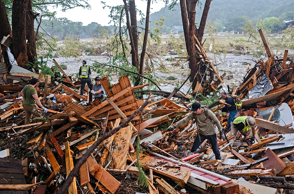 Смертельное наводнение в Техасе - похожая новость на Toplenta