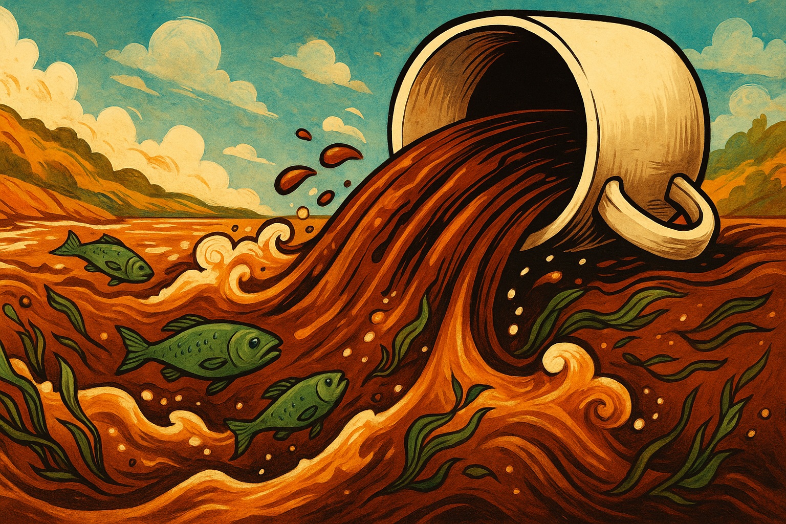 Почему нельзя выливать кофе в канализацию - свежие новости на Toplenta по теме Интерес