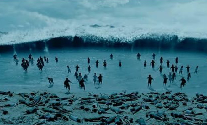 Пугающая и впечатляющая съемка цунами от первого лица - свежие новости на Toplenta по теме Видео