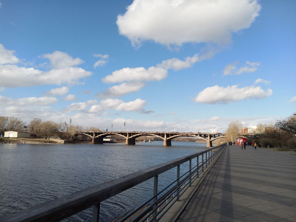 Солнечные погоды в Красноярск возвращаются - свежие новости на Toplenta по теме Среда