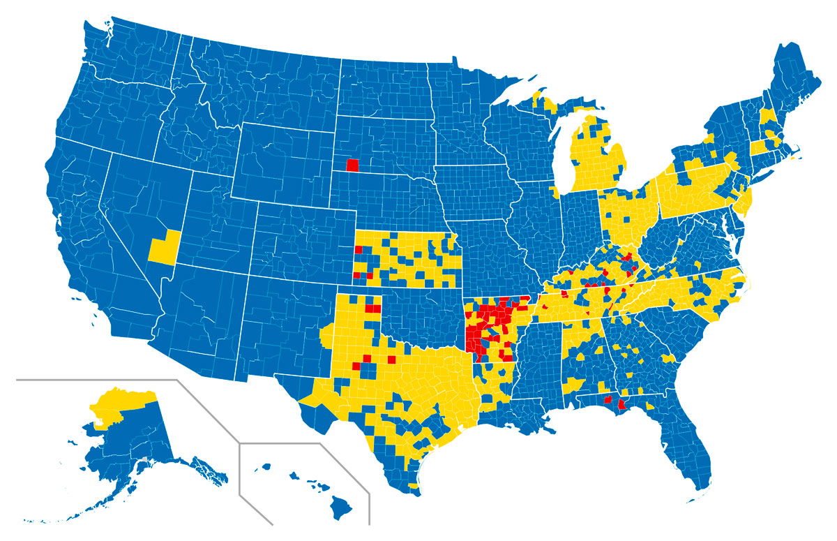 «Сухие» округа США - свежие новости на Toplenta по теме го